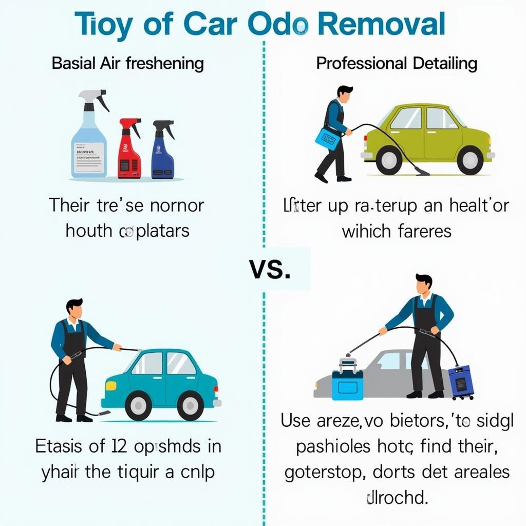 Car Odor Removal Service Options