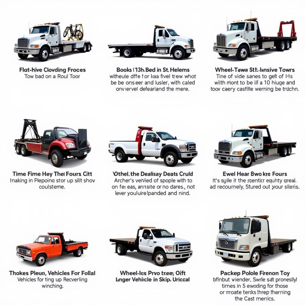 Different Types of Car Recovery Vehicles in St Helens