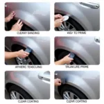 Car Scratch Repair Process