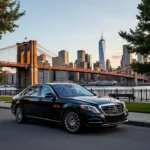 Luxury sedan providing car service from Brooklyn to Long Island