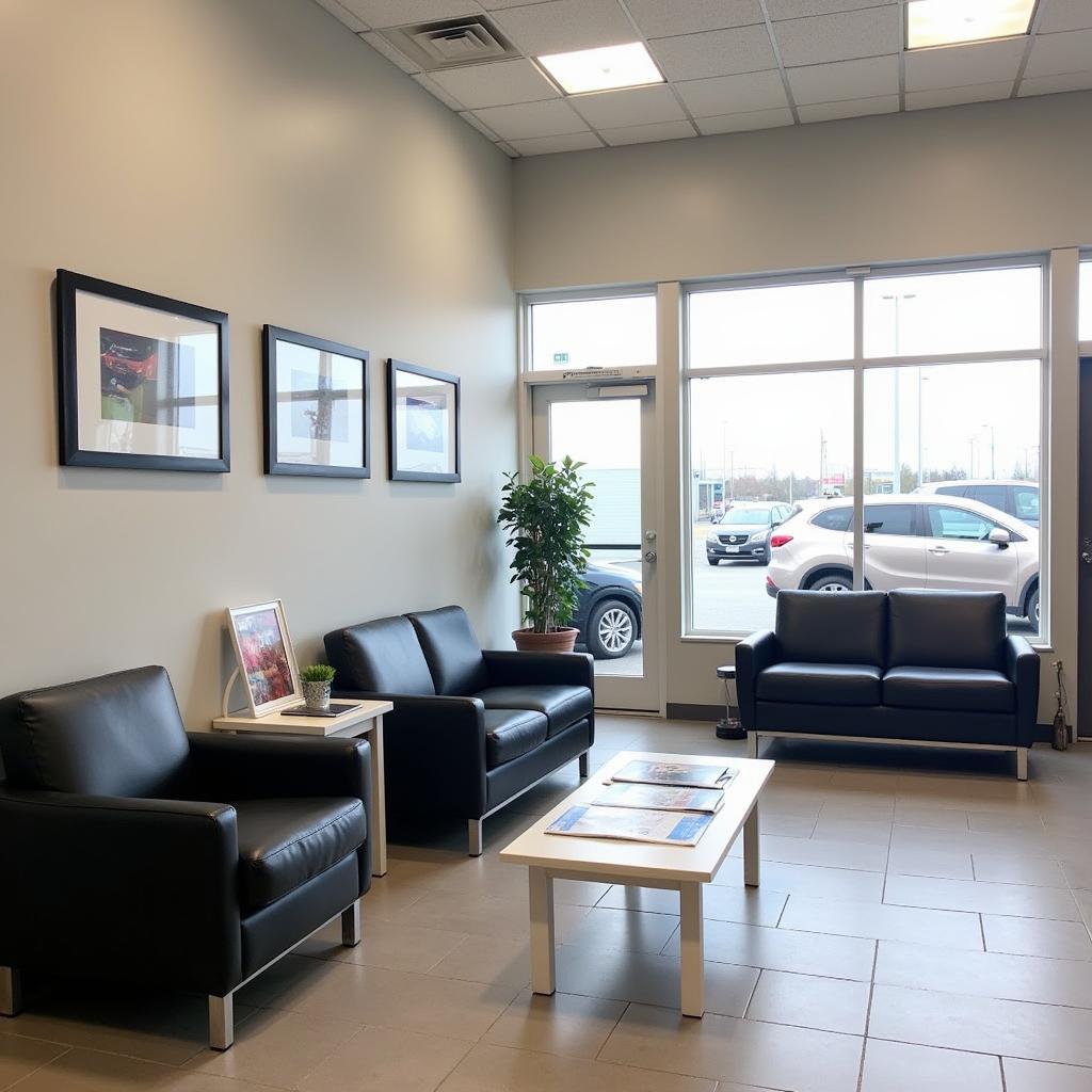 Comfortable Customer Waiting Area in Chilliwack Car Service