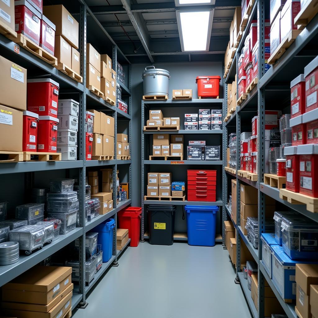 Efficient Car Service Storage and Inventory Management