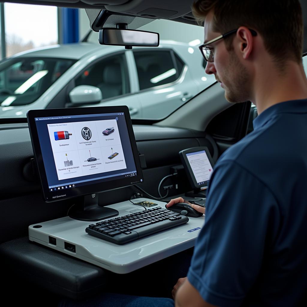 Modern Diagnostic Equipment in Hanover MA Car Service Center