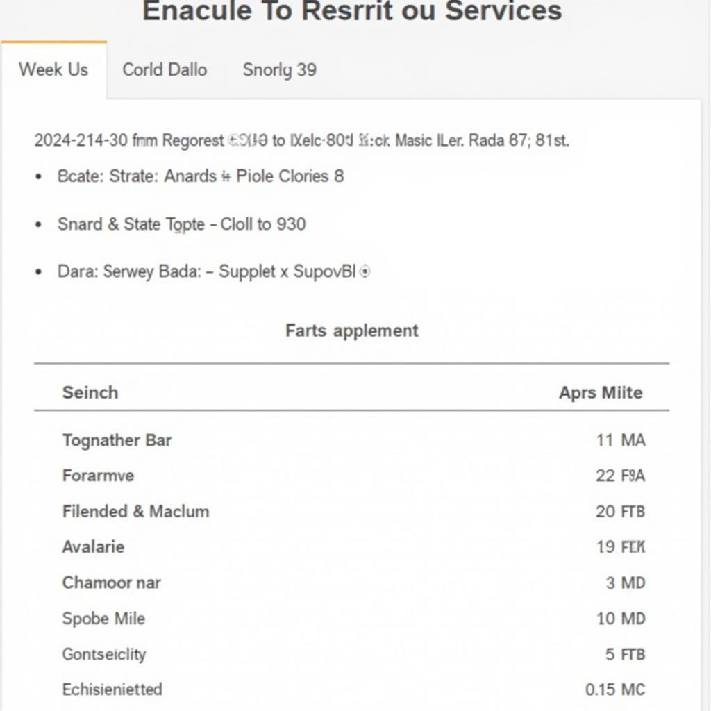 Car Service History Report Example