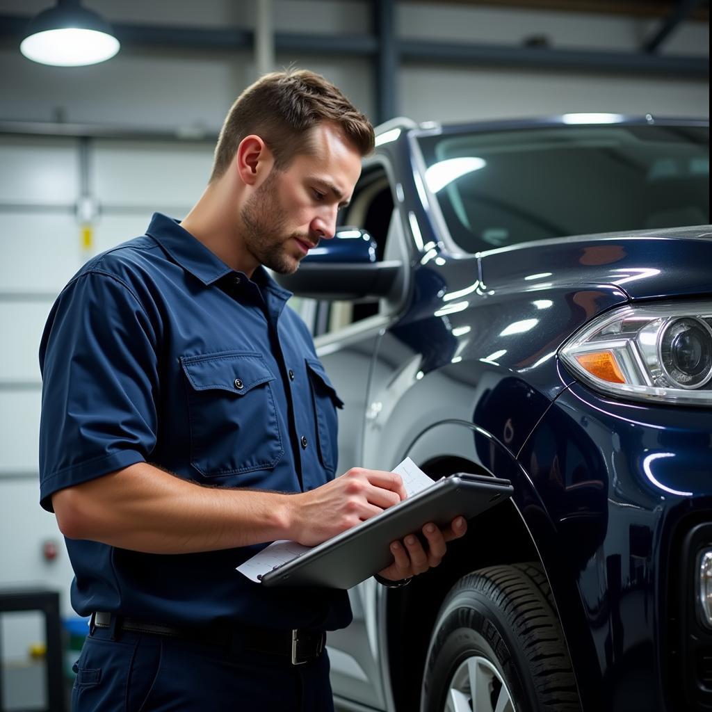 Car Service Inspection Process