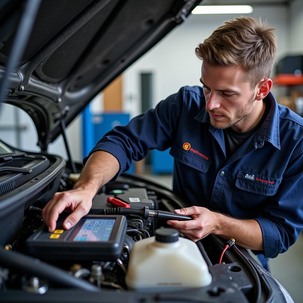 Car service inspection in Katy