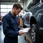 Car service inspection in Liverpool