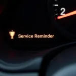 Car Service Reminder Light