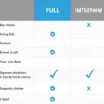 Car Service Types Comparison