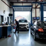 Modern Car Service Garage in CH7