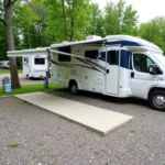 Chateau Gontier Motorhome Service Area