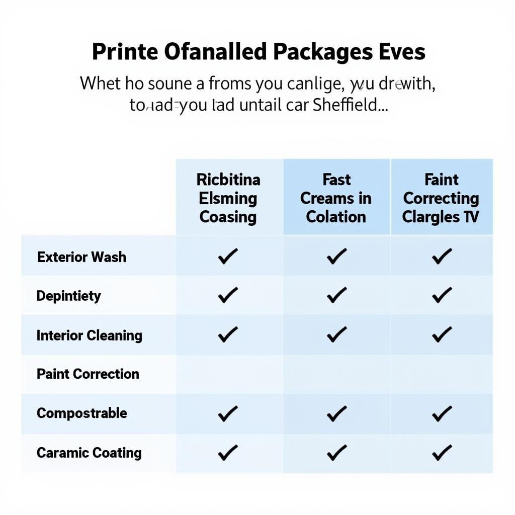 Comparing different car detailing service options in Sheffield