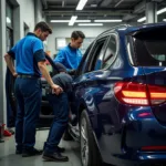 Car Bulb Fitting Service Garage on City Road