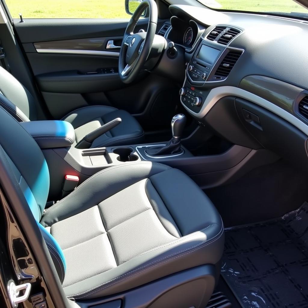 Clean Car Interior After Vacuuming