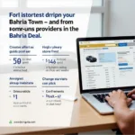 Comparing car rental prices in Bahria Town.