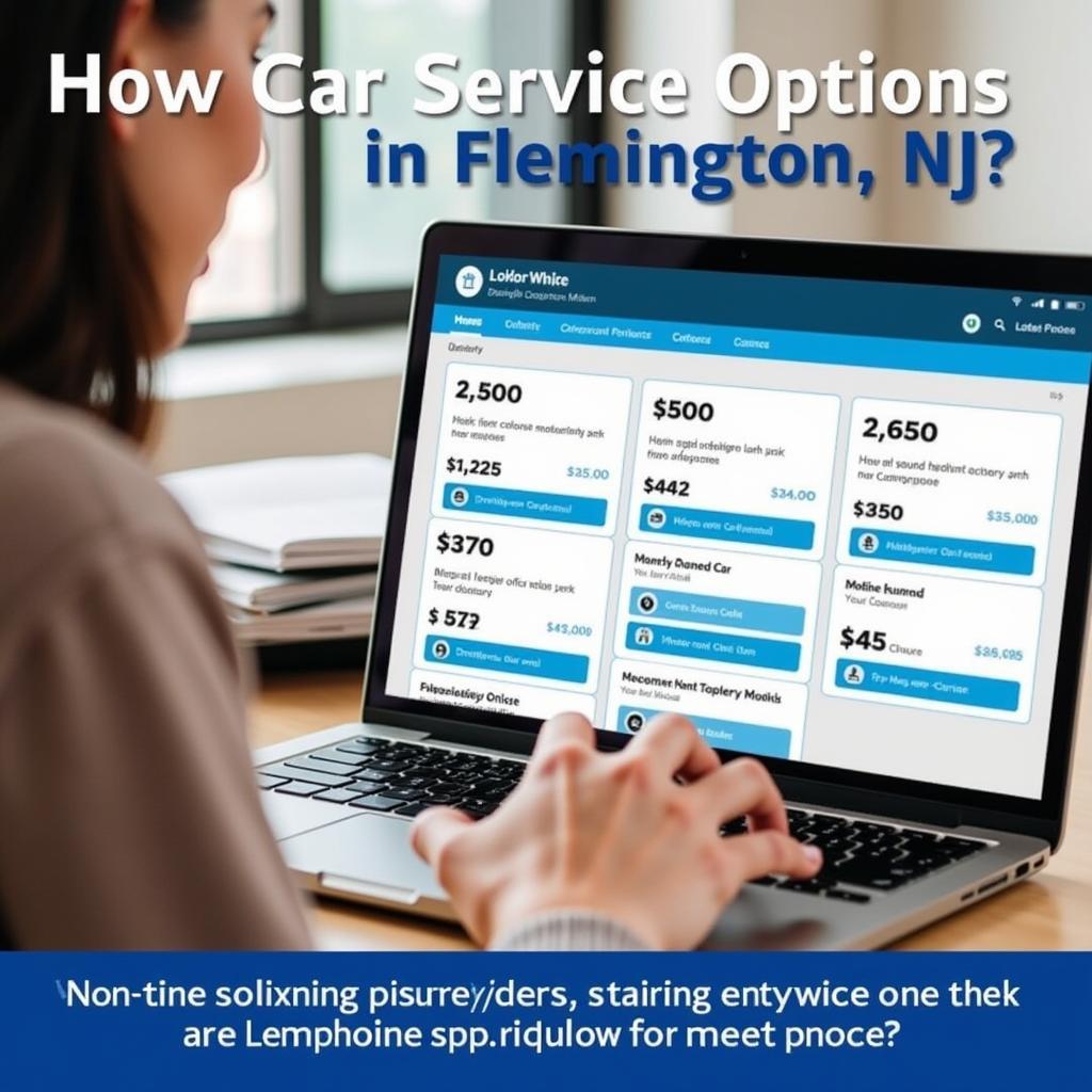 Comparing Car Services Flemington NJ