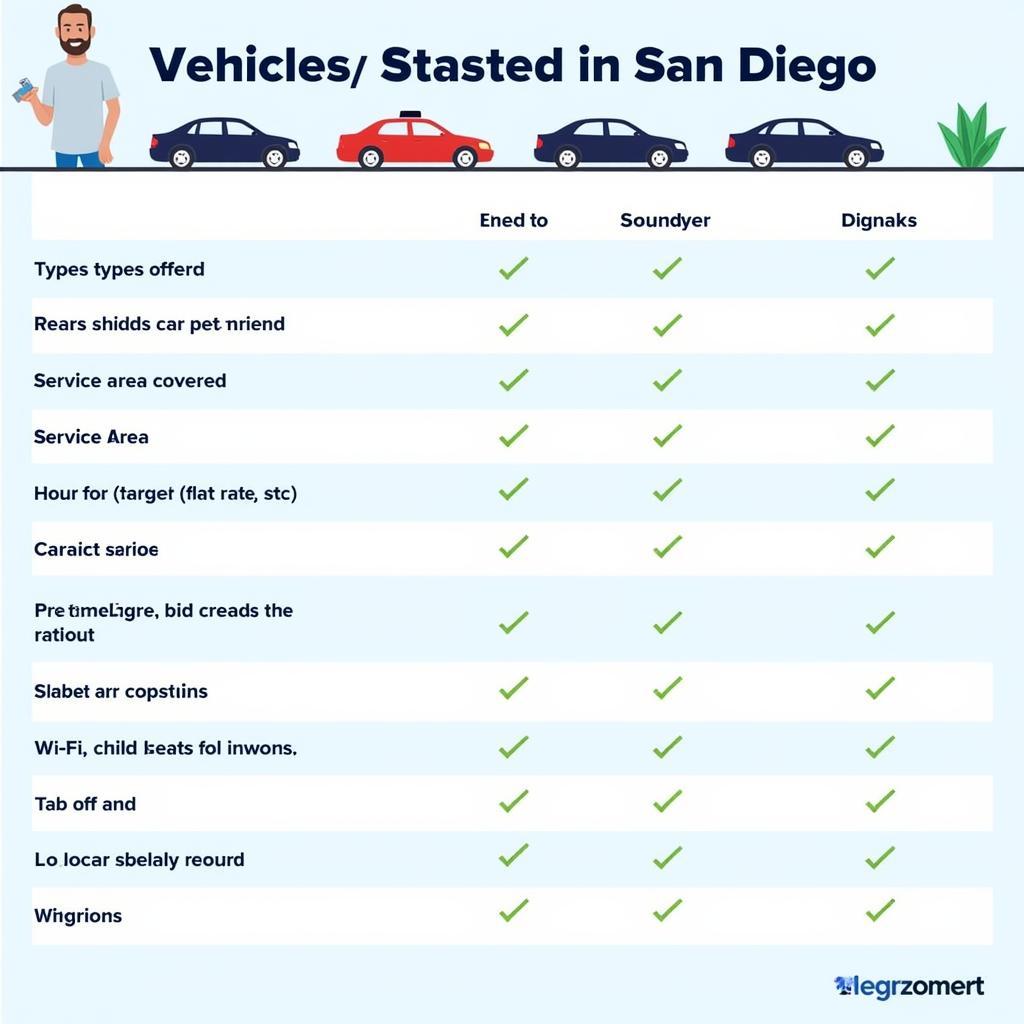 Comparing Different Car Services in San Diego: Features, Pricing, and Reviews