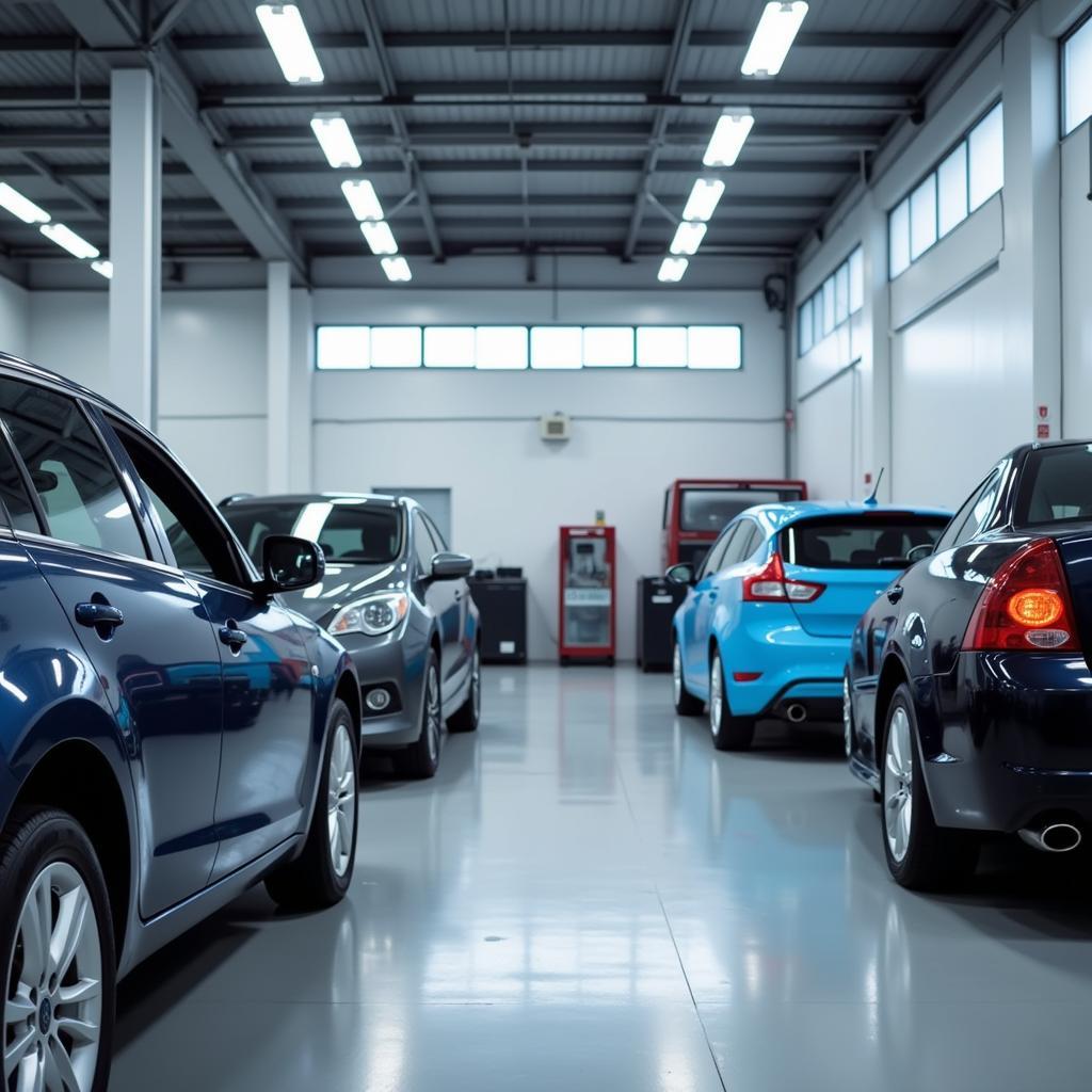 Modern Car Aircon Service Garage in Connah's Quay