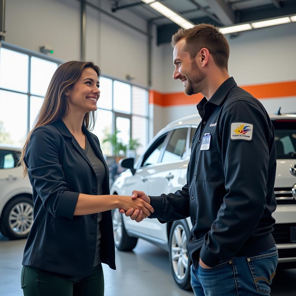 Customer Service at Barrie's Car Service