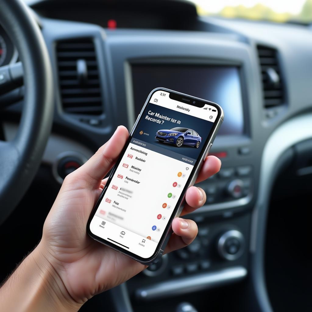 Digital Car Service Record Keeping