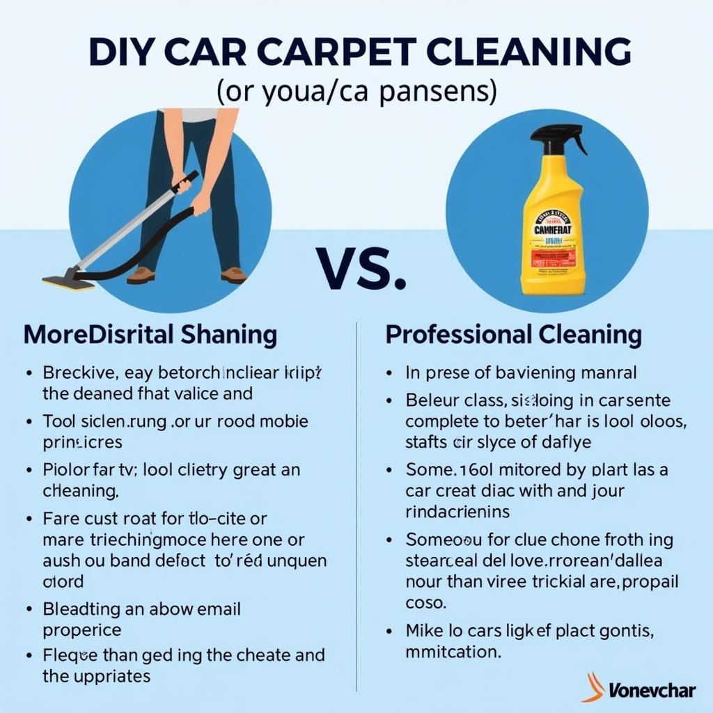 DIY vs. Professional Car Carpet Cleaning Comparison