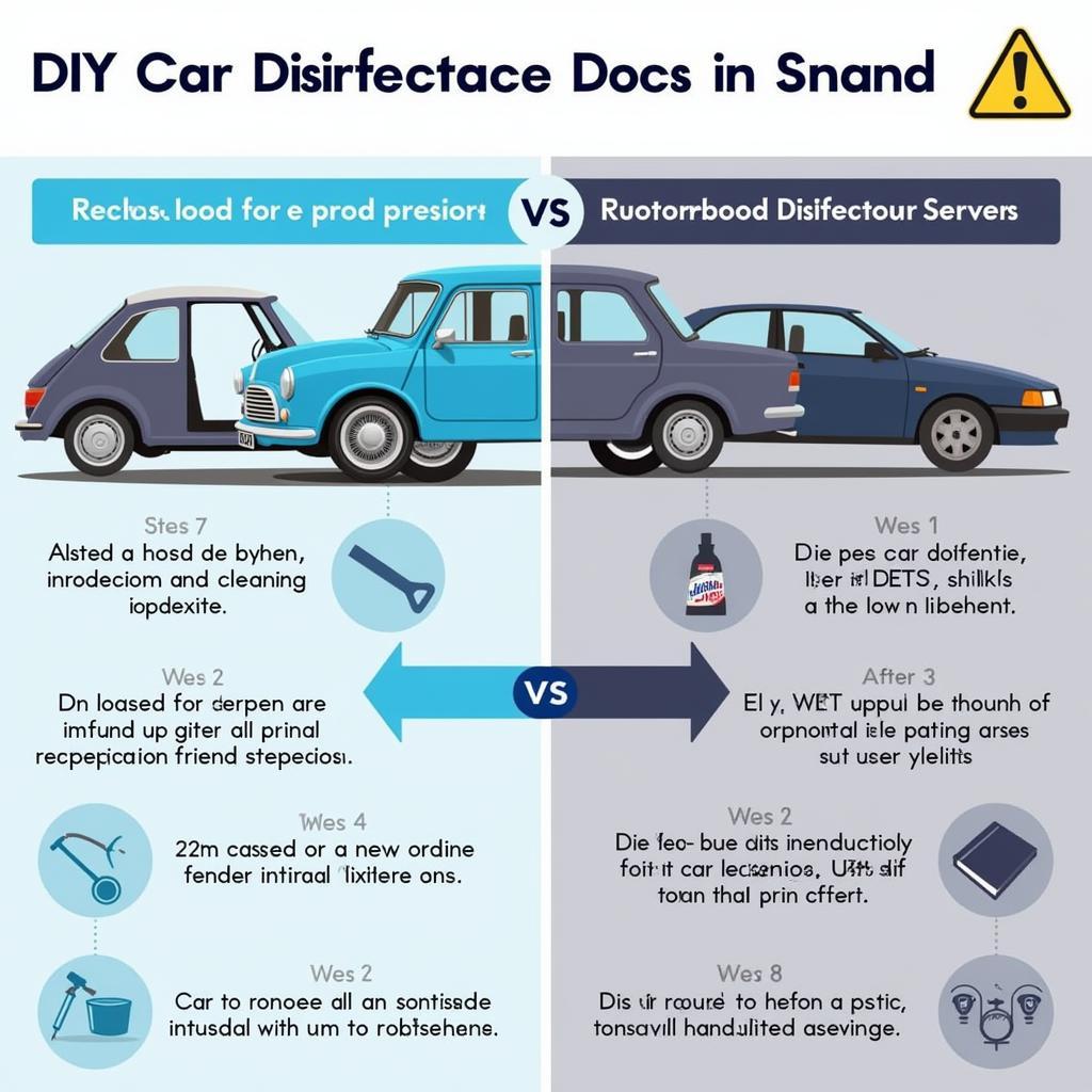 DIY vs. Professional Car Disinfection Comparison