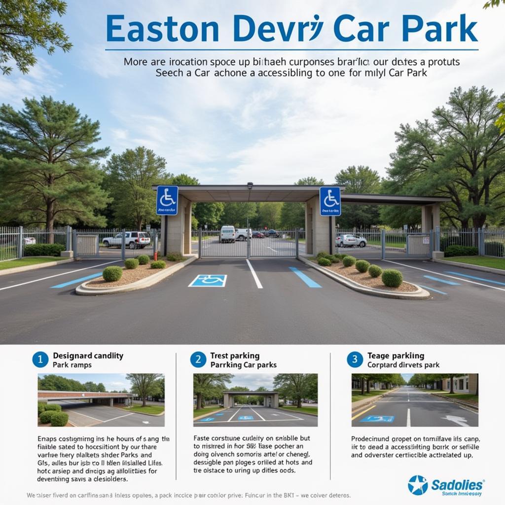 Easton Street Car Park Entrance and Accessibility Features