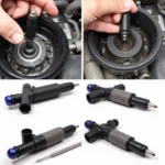 Fuel Injector Cleaning Process