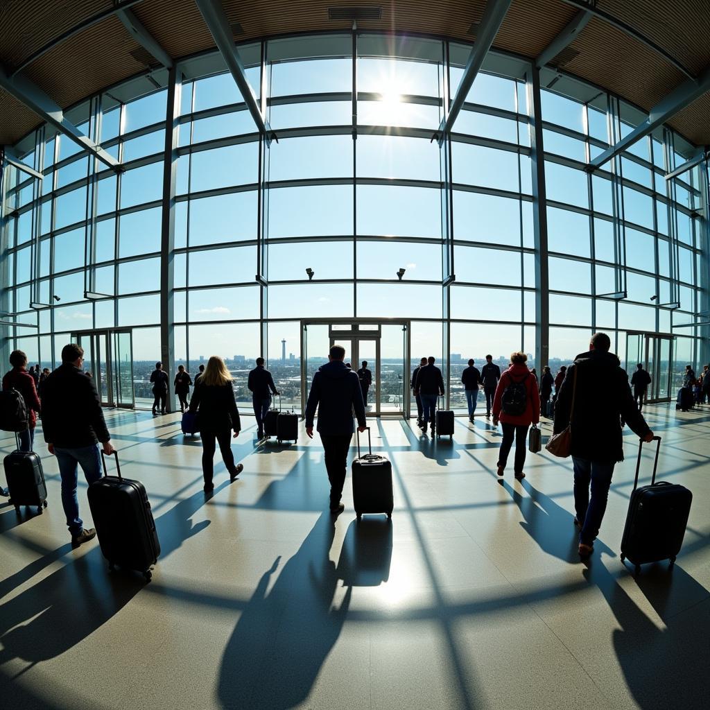 Helsinki Airport Arrivals Hall