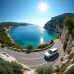 Scenic Coastal Drive on Hvar Island