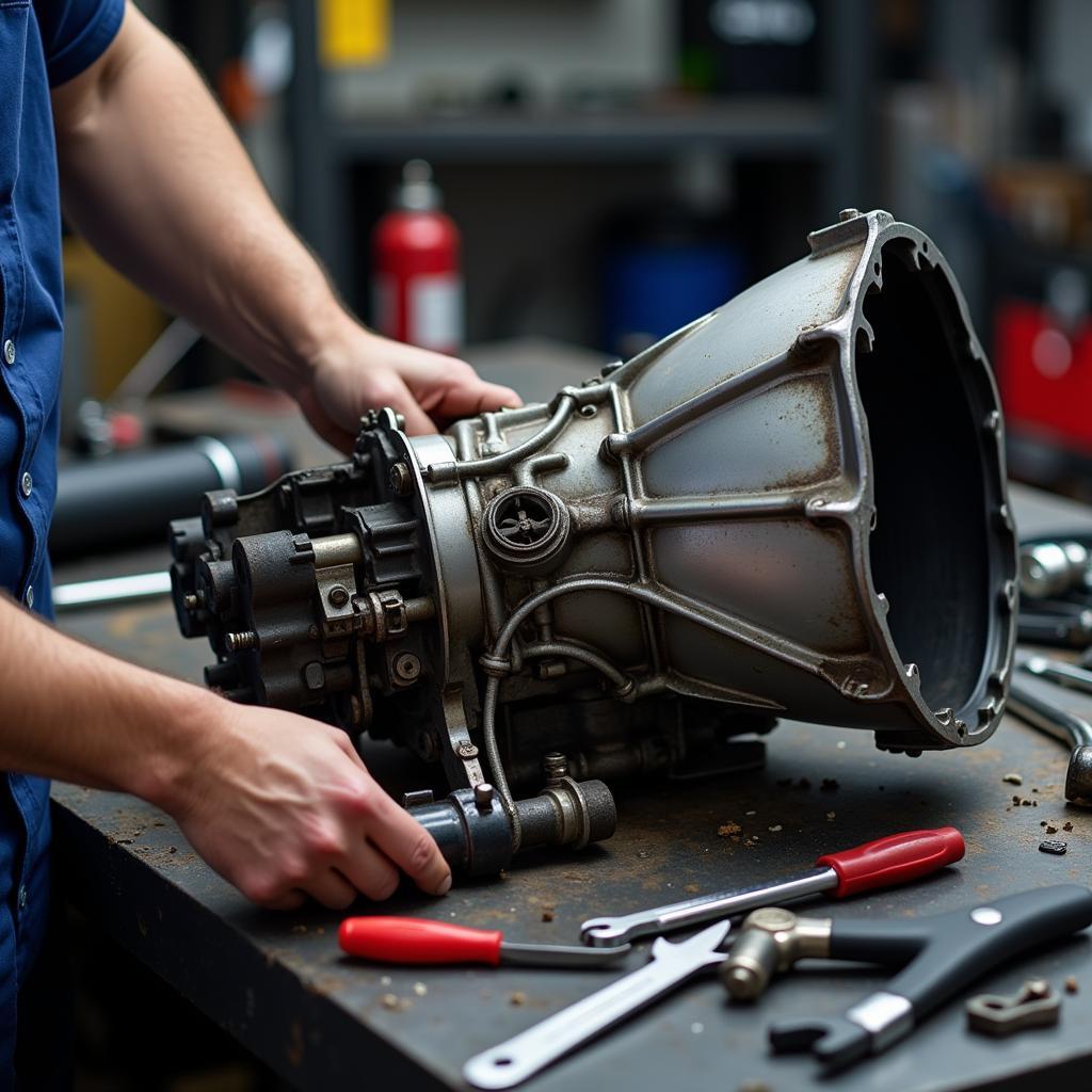 Transmission repair service in Katy