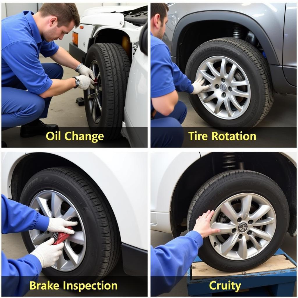 London Car Service Routine Maintenance: Oil Changes, Tire Rotation, Brake Inspection