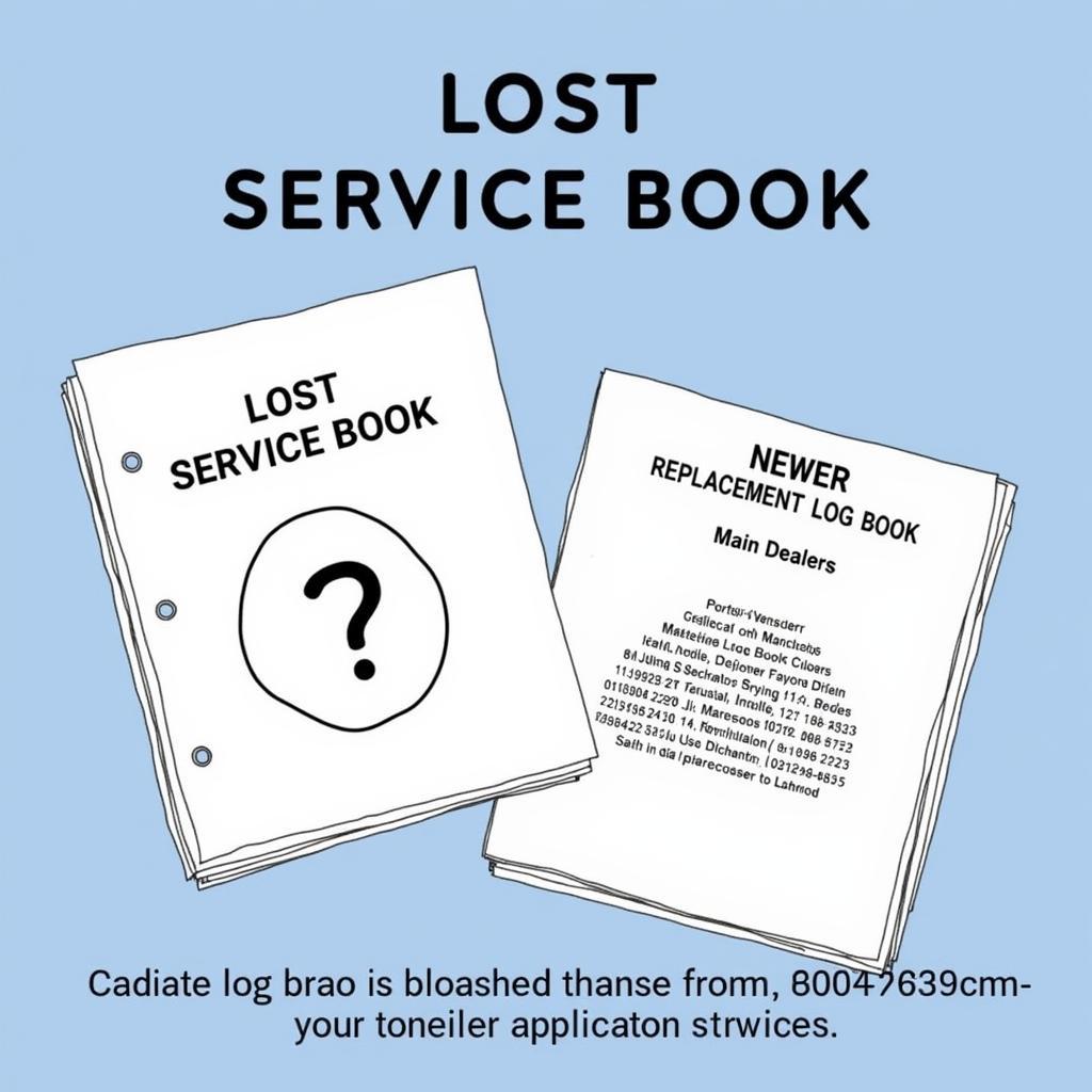 Lost Car Service Book and Replacement Options