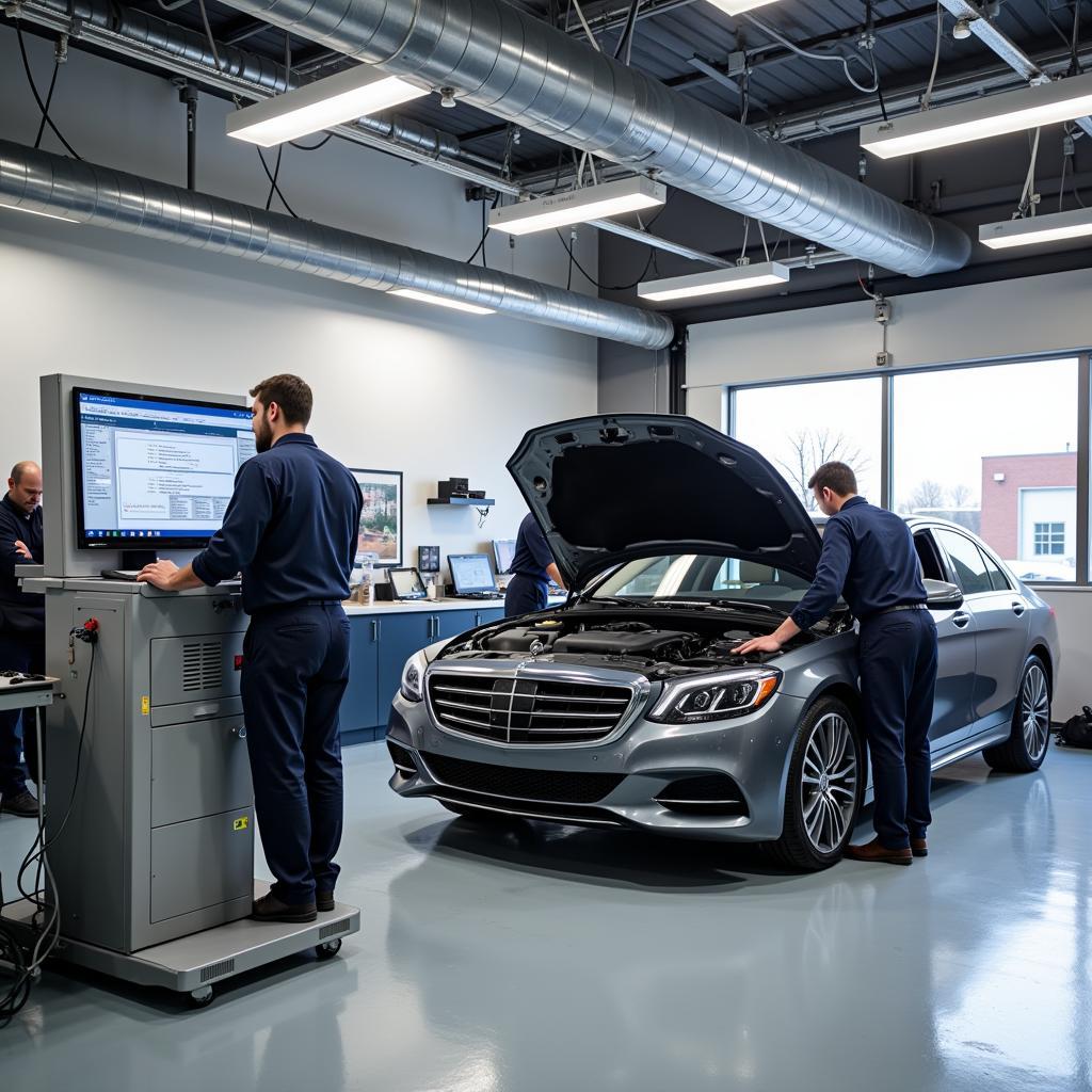 Modern Car Service Center in Marlboro NJ