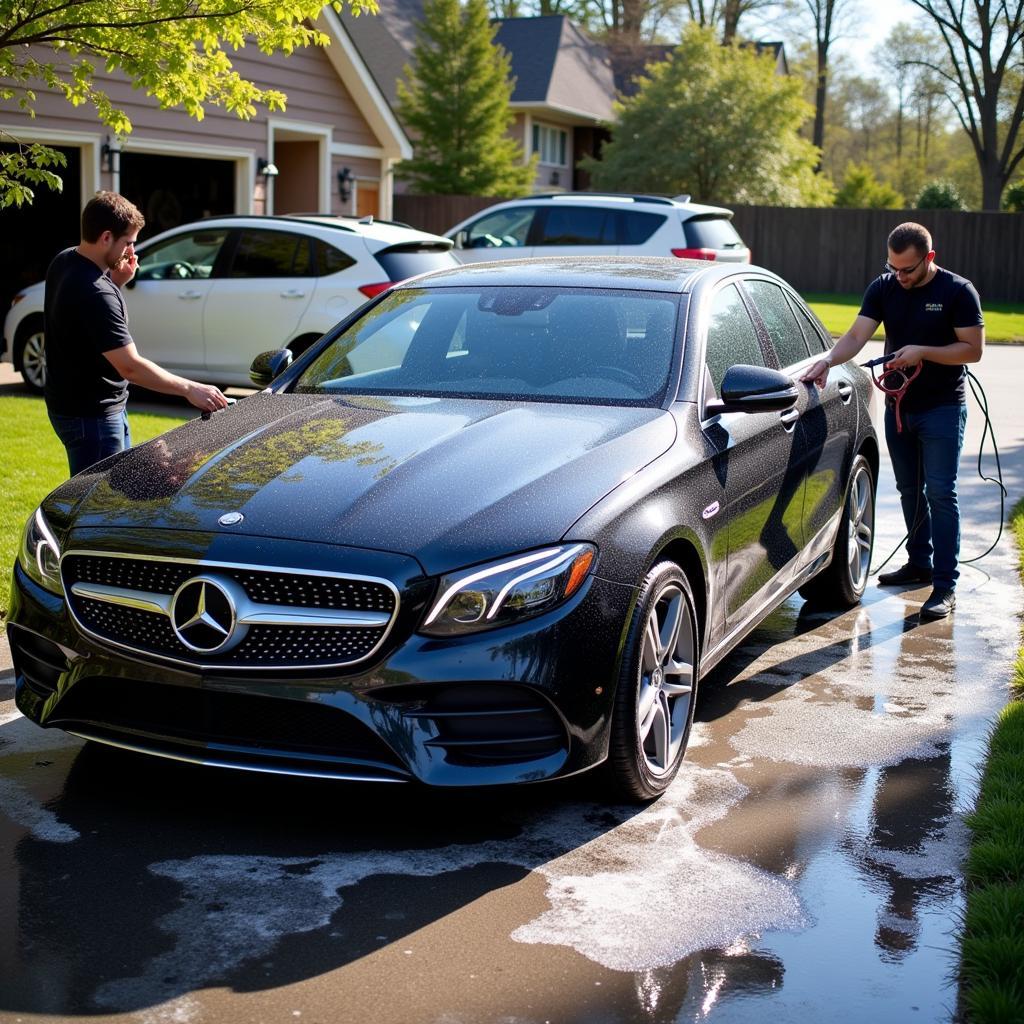 Mobile Car Wash Service at Home