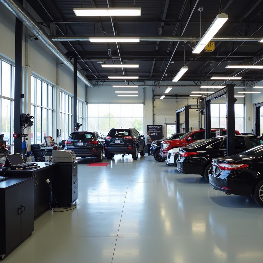 Modern Car Service Center in Rogers, AR