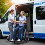 Patient Assisted Boarding Hospital Car