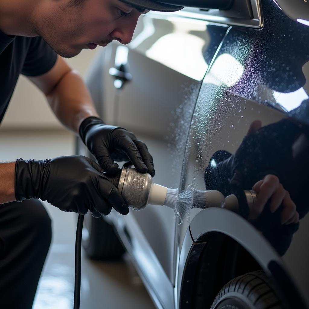 Professional Car Coating Installation