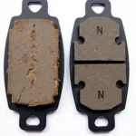 Comparison of Worn and New Brake Pads